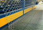 Hàng rào liên kết chuỗi mạ kẽm kim loại Bwg14 sân chơi