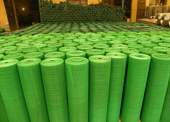 1 &quot;x BWG18 Polyvinyl chloride Wire Mesh Wire Mesh Rolls